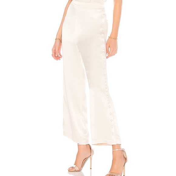 Revolve CAPULET Sabina Pant in Bone - Picture 1 of 10